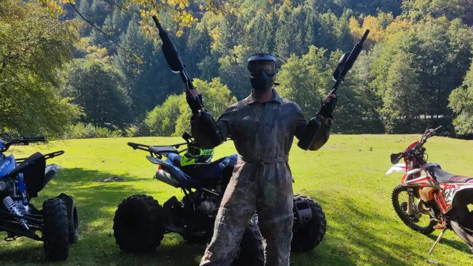 Ваучер Пейнтбол на открито в района на Калофер Калофер