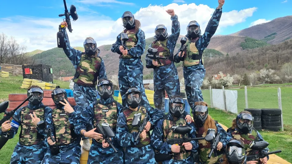 1 час Пейнтбол приключение край Правец