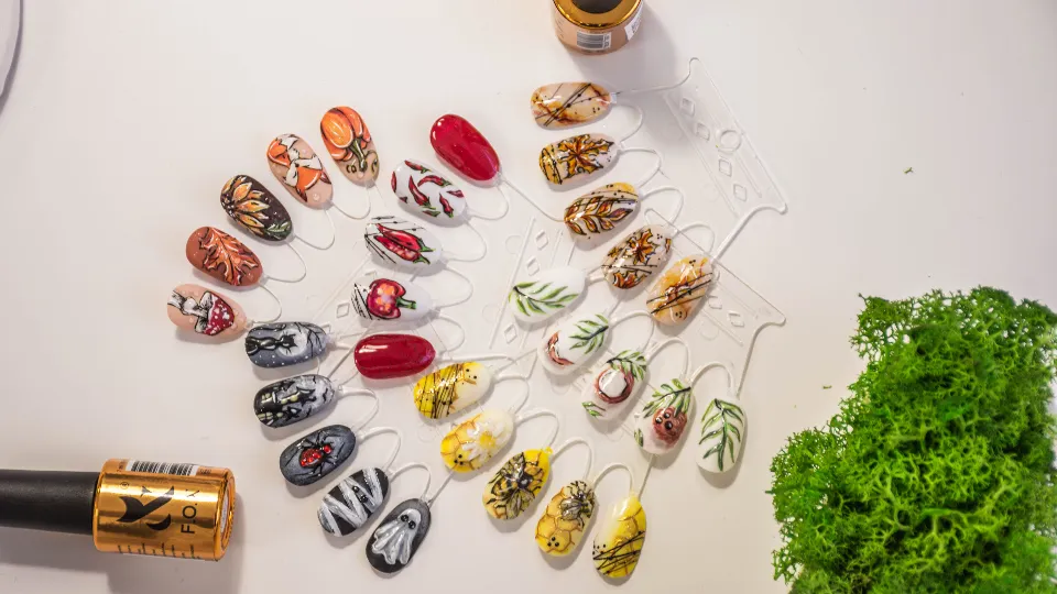 ПРОМО BF Маникюр с гел лак и 3D декорации