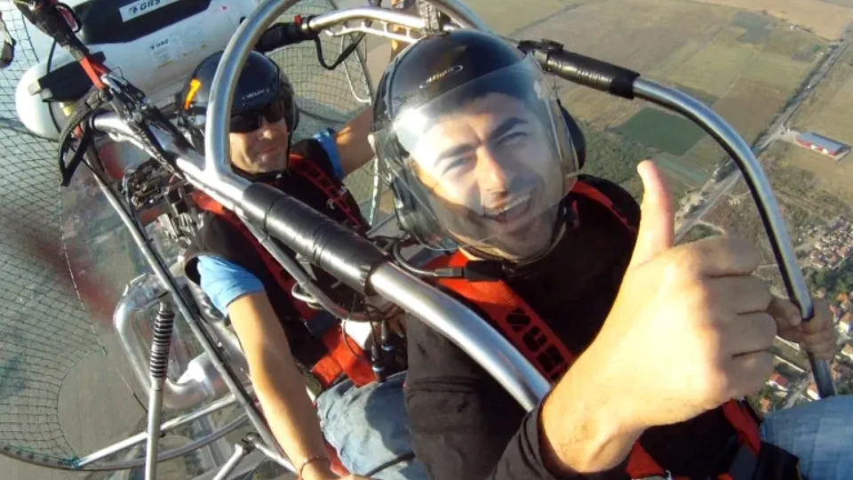 ПРОМО BF Полет с паратрайк край Стара Загора