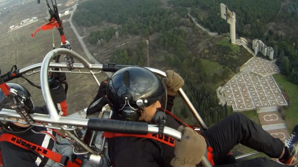 ПРОМО BF Полет с паратрайк край Стара Загора Стара Загора