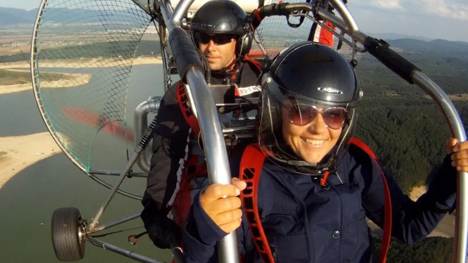 ПРОМО BF Полет с паратрайк край Казанлък