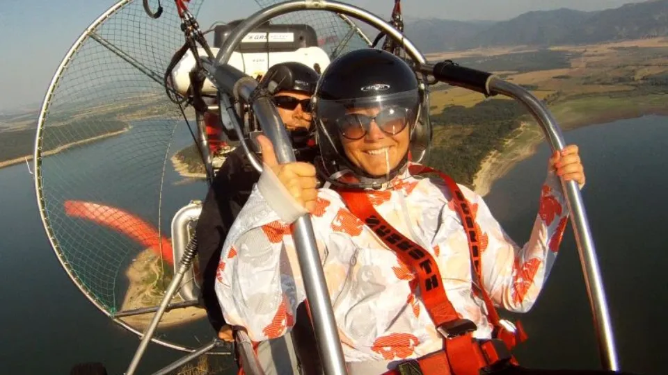 ПРОМО BF Полет с паратрайк край Казанлък Казанлък