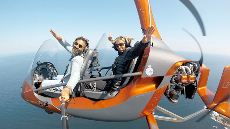 ПРОМО BF Полет с жирокоптер MTO-Sport Летище Приморско