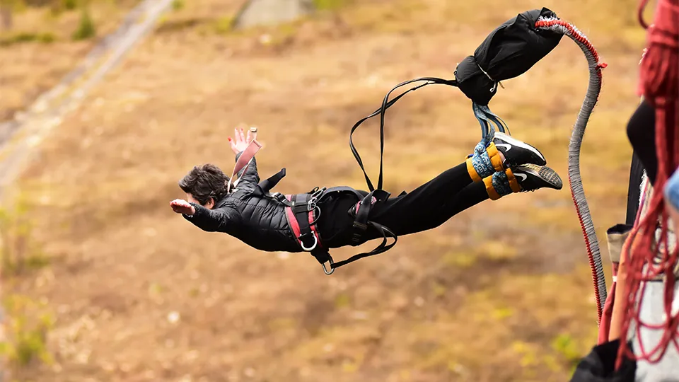 ПРОМО BF Скок с бънджи от мост - Писанец