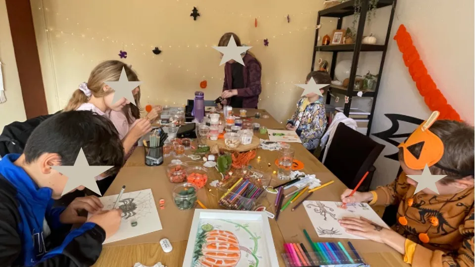 ПРОМО BF Творческа работилница за деца – бижу или картина с коприна