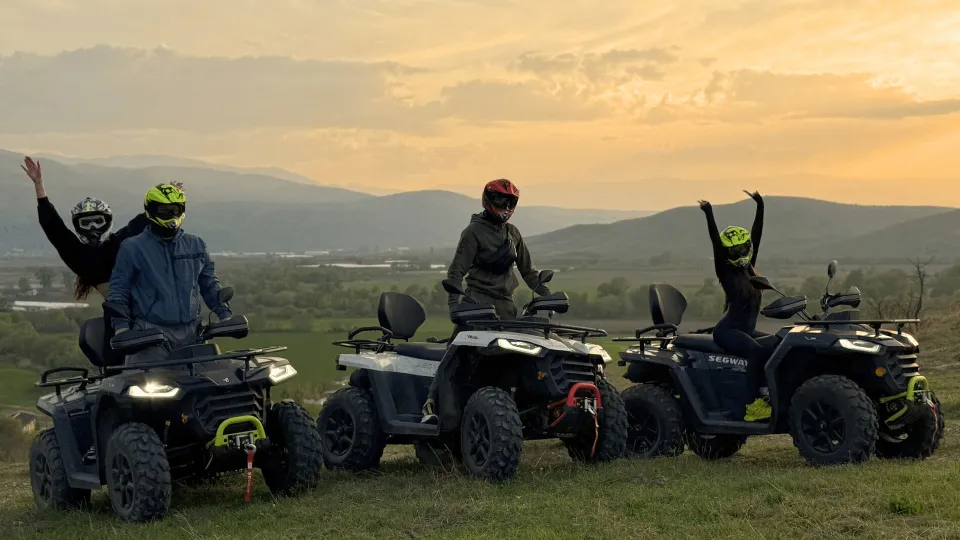 ПРОМО BF Офроуд разходка с АТВ висок клас в района на Пловдив Офроуд с АТВ