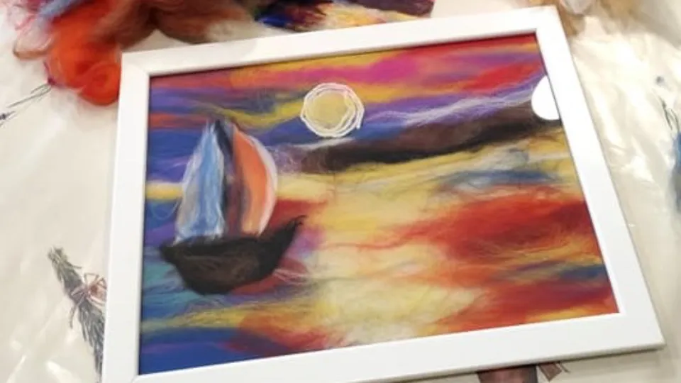 Ваучер ПРОМО BF Арт Работилница за Картина от Вълна + подарък рамка София