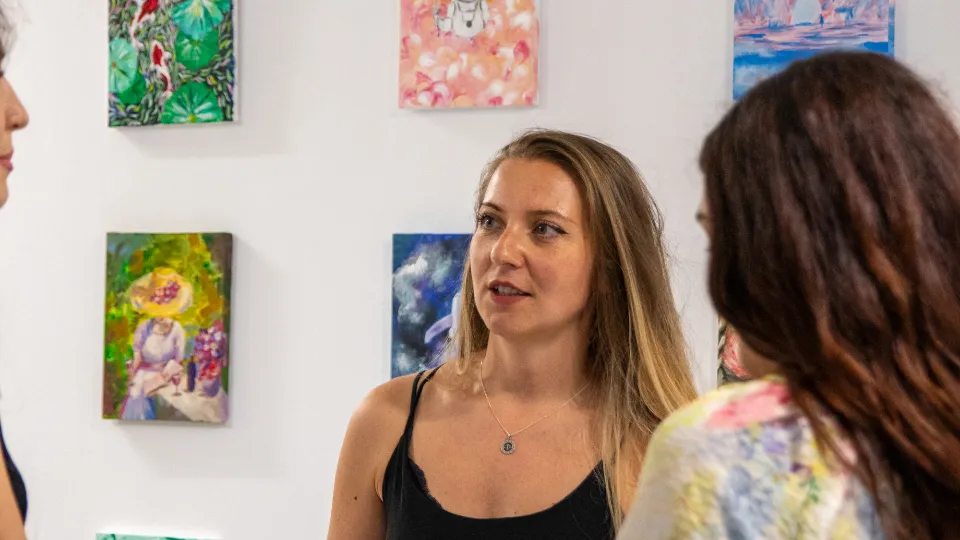 ПРОМО BF Тандемно рисуване Рисуване / Рисуване и вино