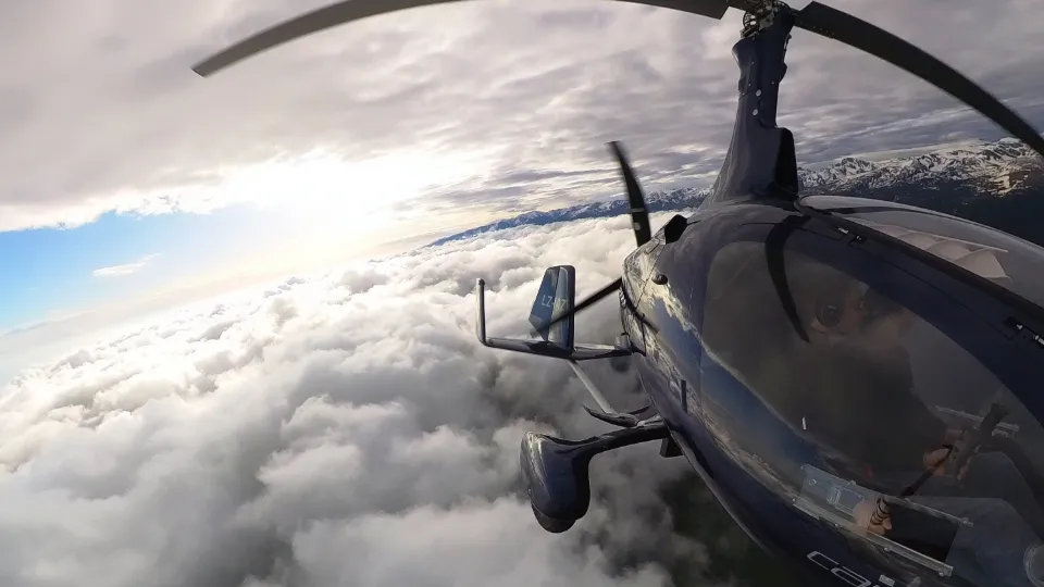 Ваучер ПРОМО BF Полет над Рилските езера с жирокоптер Cavalon летище Сапарева баня