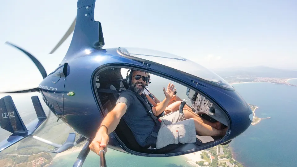 Полет с жирокоптер CAVALON ваучер