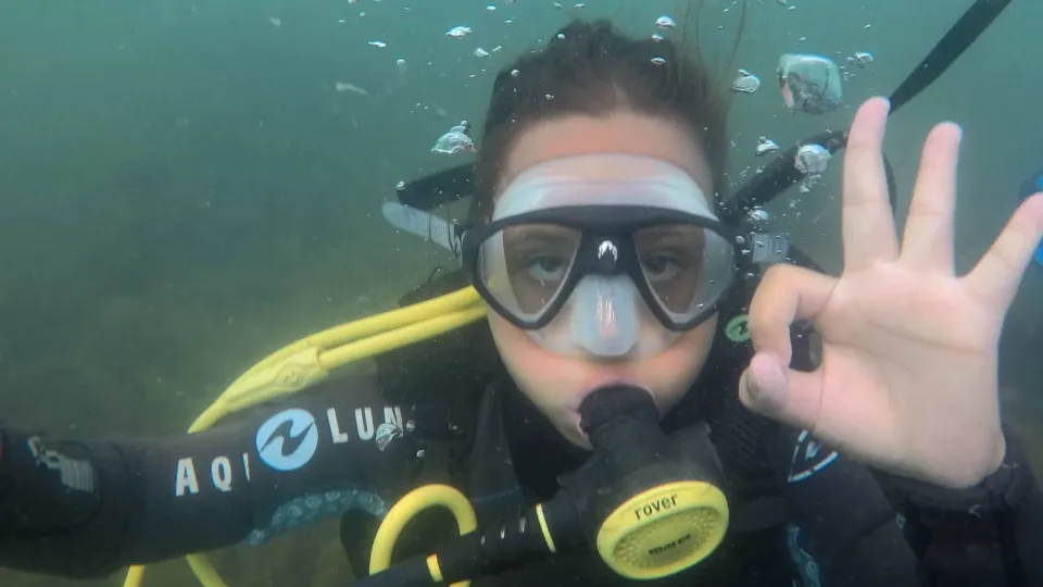 Водолазно гмуркане с включени подводни снимки район Несебър