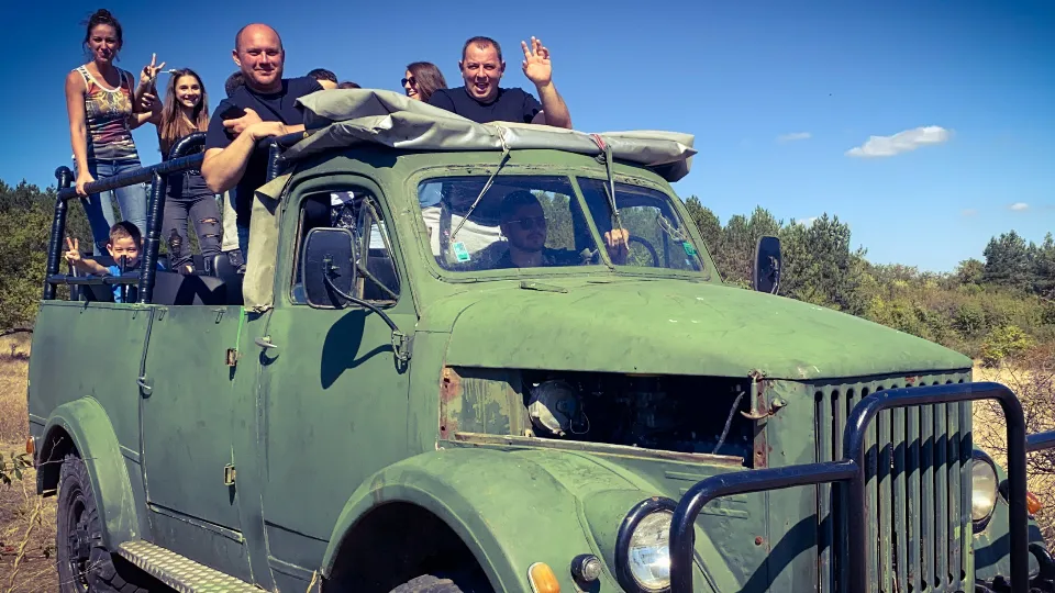 Офроуд сафари с 4х4 автобус ваучер