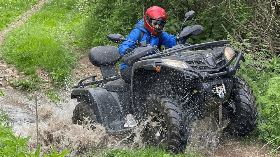 Офроуд с АТВ с. Арбанаси, Велико Търново Офроуд разходка с АТВ висок клас