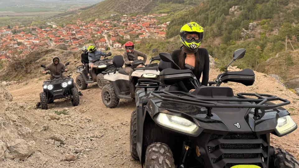 Офроуд разходка с АТВ висок клас в района на Пловдив с. Устина / Пловдив