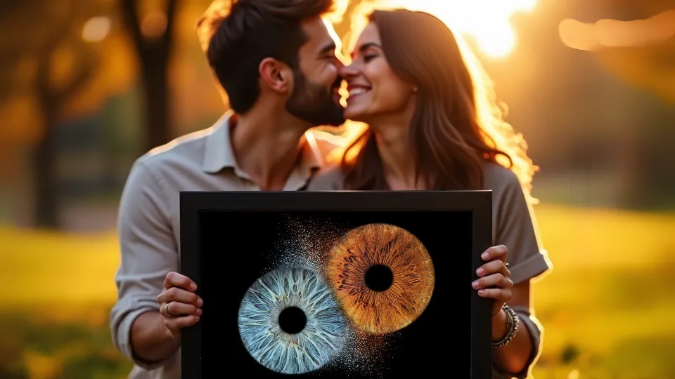 Ирисова фотография в Пловдив - очите ви като изкуство!