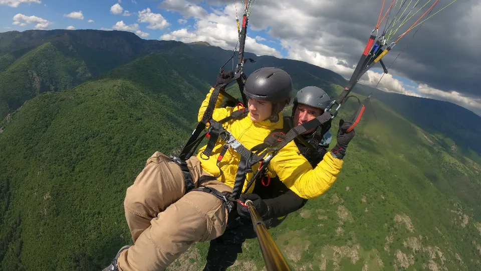 Два панорамни полета с парапланер - СОПОТ или СОФИЯ