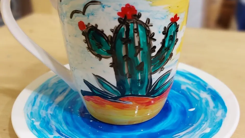 Работилница за рисуване върху порцелан Арт работилници