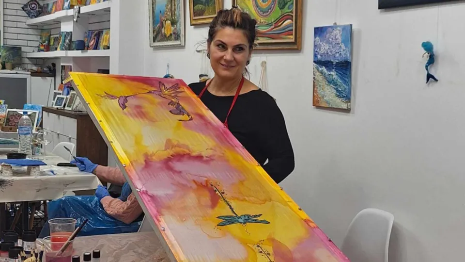 Арт работилница за Рисуване върху коприна Арт работилници