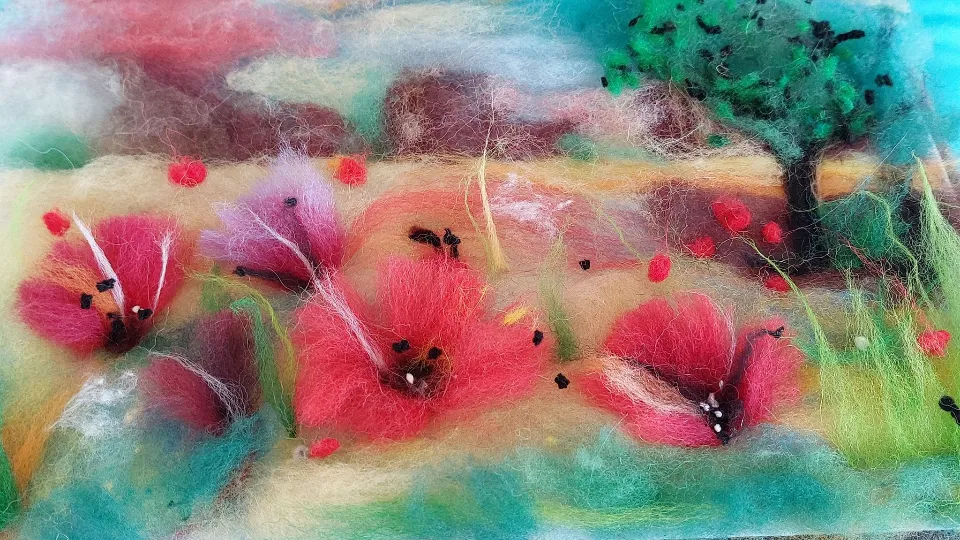 Арт Работилница за Картина от Вълна + подарък рамка Творчество и нови умения