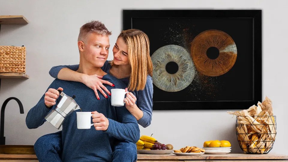 Превърнете очите си в шедьовър с ирисова фотография