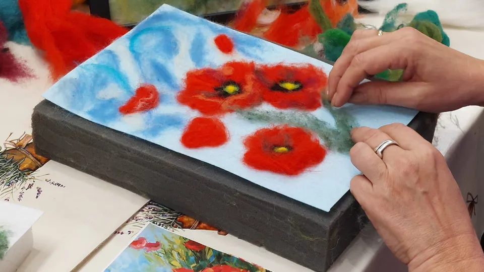 Арт Работилница за Картина от Вълна + подарък рамка Арт работилници