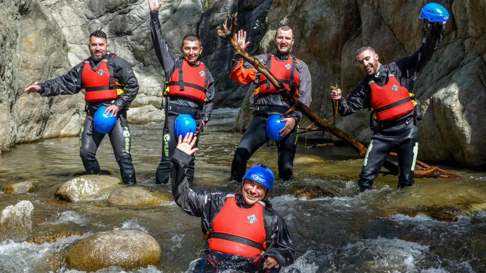 Каньонинг-разходка в Кресненското дефиле