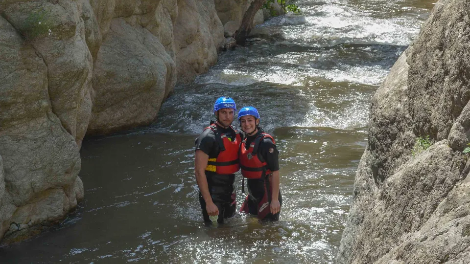 Каньонинг-разходка в Кресненското дефиле р. Струма