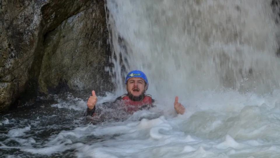 Каньонинг-разходка в Кресненското дефиле Каньонинг